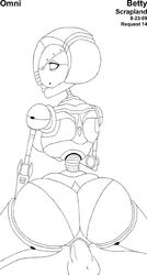 ass betty_(scrapland) omni penetration robot_girl scrapland vaginal_penetration