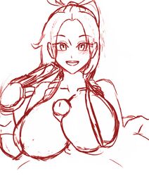 mai shiranui from fatal fury by vkid