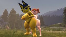 2021 3d animal_crossing animated ankha big_balls big_breasts big_nipples big_penis breasts cat_ears cat_tail chubby chubby_anthro chubby_female daybreaksfm female female_only furry futa_on_female futanari green_eyes huge_balls huge_breasts huge_cock huge_nipples huge_testicles human_on_anthro light-skinned_female light_skin looking_back looking_pleasured nintendo nipples no_sound nude nude_female orange_hair orange_nipples pink_nipples pounding public public_nudity public_sex puffy_areola puffy_nipples puffy_pussy sex sfm source_filmmaker tagme thick_legs thick_thighs thighs vaginal vaginal_penetration video villager_(animal_crossing) wide_hips yellow_fur