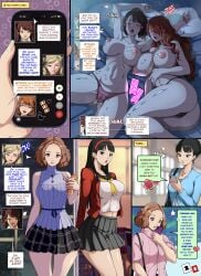 4girls amagi_yukiko ann_takamaki brainwashing female_only female_orgasm femdom femsub haru_okumura hypnosis hypnotic_accessory kujikawa_rise mitsuru_kirijo orgasm orgasm_while_sleeping persona persona_(series) persona_3 persona_4 persona_5 rise_kujikawa shiho_suzui sleep_orgasm sleeping squirting squirting_through_clothes stormfeder yukari_takeba yukiko_amagi yuri