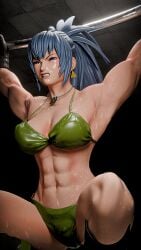 leona heidern from king of fighters by kurikkusunsfw