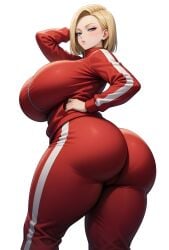 android 18 from dragon ball by brasil louco