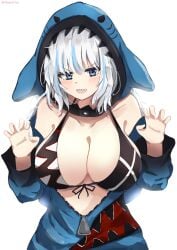gawr gura from hololive by animeattics