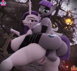 3d 3d_(artwork) alicorn anal anal_sex anthro anthrofied ass balls big_breasts big_butt breast_size_difference breasts clothing digital_media_(artwork) duo equid equine forsaken_(artist) friendship_is_magic furry futanari genitals goth hasbro hi_res horn intersex legwear mammal maud_pie_(mlp) my_little_pony nude partypick penetration penis princess_celestia_(mlp) pussy sex thigh_highs wings