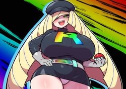 lusamine (pokemon) from game freak by sigruku