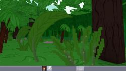 1boy 3d animated art brown_hair coiling coiling_around_body constriction femboy femboy_focus feral feral_vore fresh_and_lost game gameplay green_scales gui human internal internal_view internal_vore jungle male male_only naked_femboy naked_male oral_vore orange_eyes pixel pixel_animation screencap serpentine shawn_(fresh_and_lost) snake sound tagme tree trees video vore yakuman_player_(artist)
