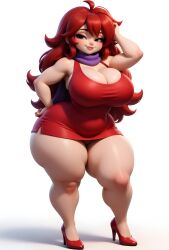 1female 1girls ai_generated ass auburn_hair bedroom_eyes belly_bulge big_ass big_breasts big_butt brasil_louco breasts bubble_ass bubble_butt clothed clothed_female curvaceous curvy curvy_body curvy_figure dominant dominant_female female female_only friday_night_funkin full_body full_clothed fully_clothed girlfriend_(friday_night_funkin) high_heels huge_breasts large_ass large_breasts looking_at_viewer looking_down milf_body seducing seducing_viewer seductive seductive_look seductive_pose seductive_smile sexy sexy_body sexy_pose shortstack simple_background solo solo_female solo_focus tagme teen teen_girl teenage_girl teenager thick thick_ass thick_body thick_butt thick_calves thick_legs thick_thighs tight_clothing tight_dress voluptuous voluptuous_body voluptuous_female white_background