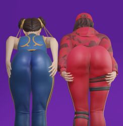 chun-li from fortnite by javier 323