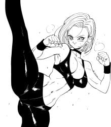 android 18 from dragon ball by ghouse