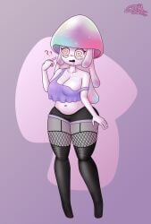 1girls anthrofied ass bifa big_ass big_breasts blush blushing breasts confused confusion drooling female female_focus female_only hypno-shroom_(pvz) loose_clothes non-human open_mouth pale_skin plant plant_girl plant_humanoid plants_vs._zombies plants_vs_zombies plants_vs_zombies_2:_it's_about_time popcap_games pvz question_mark red_eyes shorts smooth_skin swirly_eyes tagme tank_top thick thick_ass thick_thighs thigh_highs thunder_thighs tights very_long_hair