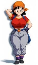 1female 1girls aged_up ai_generated big_ass big_breasts big_butt brasil_louco bubble_ass bubble_butt clothed clothed_female curvaceous curvy curvy_body curvy_female curvy_figure cute dragon_ball dragon_ball_gt dragon_ball_super dragon_ball_z female female_focus female_only front_view full_body full_clothed fully_clothed huge_breasts jeans looking_at_viewer looking_back pan_(dragon_ball) saiyan saiyan_female seducing seducing_viewer seductive seductive_look seductive_pose seductive_smile sexy sexy_body sexy_pose shortstack shueisha simple_background solo solo_female solo_focus tagme teen teen_girl teenage_girl teenager thick thick_ass thick_body thick_butt thick_legs thick_thighs toei_animation white_background