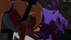 3d ambiguous_penetration animated anthro ass big_breasts bonfie cryptiacurves cum cum_inside five_nights_at_freddy's fnaf2_location fredina's_nightclub frenni_fazclaire furry futa_on_female futanari horny kissing leglock naked no_sound nude_female sex tagme video