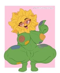 stuffy flower (pvz) from electronic arts by burrito97042562