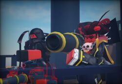1boy 1girls 3d arch_(the_battle_bricks) redbeard_(the_battle_bricks) reference_image roblox roblox_game robloxian rule_63 tagme tbbfanatic the_battle_bricks tumore