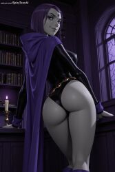rachel roth from dc comics by spicytoonai