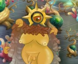 1_eye 1futa 1monster 4_claws 4_fingers alternate_version_available angel angel_wings angelic anthro anthro_only auglur biblically_accurate_angel big_breasts black_eyes blurry_background brown_feathers brown_wings clawed_fingers claws curvy curvy_body curvy_figure cyclops detailed_background disembodied_eye disembodied_eyes disembodied_hand disembodied_hands disembodied_head disembodied_limb ethereal_monster ethereal_workshop feather_markings feathered_wings feathers flashing flashing_breasts flashing_penis flashing_pussy floating_eye floating_eyes floating_hands floating_head for_a_head futa futanari gold_(metal) gold_body gold_crown gold_hands gradient_feathers grey_feathers half-closed_eyes humanoid humanoid_monster light_nipples looking_at_viewer monstrous_humanoid more_at_source mouthless mouthless_futa multi_arm multi_limb my_singing_monsters neck_fluff neck_fur no_humans non-human non-human_only nortaklefort object_head one_eye one_eye_half-closed ophan penis precum precum_drip presenting rare_auglur red_sclera reddit_link rocks screenshot_background small_penis spread_wings trees wet wet_pussy winged_humanoid wings