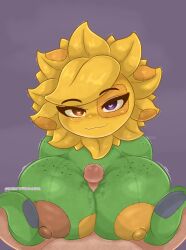 stuffy flower (pvz) from electronic arts by burrito97042562