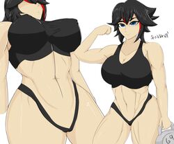matoi ryuuko from kill la kill by scribbleshentai