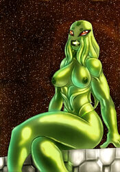 1girls alien alien_girl areola areolae ass ben_10 ben_10_alien_force ben_10_ultimate_alien big_breasts breasts busty cartoon_network cephalopod_humanoid chimera_sui_generis curvy curvy_body curvy_female curvy_figure curvy_hips female female_only green_body green_lips green_lipstick green_nipples green_skin looking_at_viewer myaxx nipples red_eyes round_ass solo solo_female tentacle tentacle_hair thick_ass thick_legs thick_lips thick_thighs