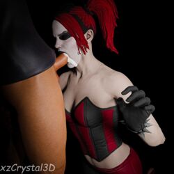 harley quinn from batman (series) by xzcrystal3d