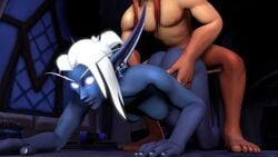 3d animated big_ass blood_elf blood_elf_male bulldog_position doggy_style female large_penis lawnmower333 male mp4 nightborne no_sound pounding video webm world_of_warcraft