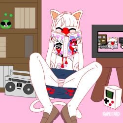 rapetard s0d0my_s1n countryhumans countryhumans_girl solo solo_focus solo_female female female_only female_focus 1girls 1girl 1female white_eyes white_body open_eyes eyes eyes_open mouth white_hair red_hair short_hair medium_hair medium_hair_female questionable japan_(countryhumans) braid braided_hair braids braided_twintails braided_pigtails pigtails twintails asian asian_female asian_clothing reading reading_pornography reading_manga thin thin_waist thin_female nazi nazi_germany_(countryhumans) third_reich_(countryhumans) poland_(countryhumans) thighs hips panties striped stripes striped_panties pink_striped_panties pink_stripes white_tights brown_shoes shoes skirt blue_skirt white_blouse japanese japanese_clothing sitting sitting_on_floor sit horny horny_female aroused aroused_female aroused_look arousal straight_hair swastika blouse cat_ears cat_tail no_visible_genitalia no_visible_nipples japanese_text reference_image