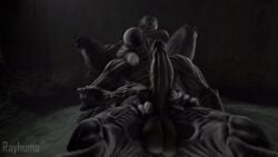 2boys 3d alien alien_(franchise) animated balls big_penis black_body crossover feet foot_fetish footjob gay gif large_penis long_tongue male male_only male_xenomorph marvel marvel_comics monster muscles muscular muscular_male penis rayhuma sfm sharp_fingernails sharp_teeth sharp_toenails source_filmmaker spider-man_(series) stroking_penis symbiote tail toes tongue tongue_out venom venom_(marvel) white_eyes xenomorph