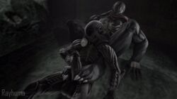 2boys 3d alien alien_(franchise) animated balls big_penis black_body crossover feet foot_fetish footjob gay gif large_penis long_tongue male male_only male_xenomorph marvel marvel_comics monster muscles muscular muscular_male penis rayhuma sfm sharp_fingernails sharp_teeth sharp_toenails source_filmmaker spider-man_(series) stroking_penis symbiote tail toes tongue tongue_out venom venom_(marvel) white_eyes xenomorph