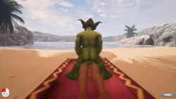 1male 3d alexstrasza animated auril_(artist) female goblin goblin_male green_skin male size_difference small_dom_big_sub tagme world_of_warcraft