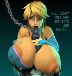 1futa 3d big_nipples breasts busty busty_boy erection futa_on_male futanari hands_on_breasts huge_breasts huge_cock huge_nipples hyrule_warriors imp_midna link male_tits midna nipples paizuri penis penis_between_breasts the_legend_of_zelda thordersfm tongue_out twilight_princess uncensored