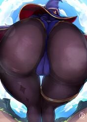 1girls ass ass_focus big_ass big_butt bubble_ass bubble_butt cameltoe color facesitting facesitting_pov fat_ass fat_butt female female_only genshin_impact huge_ass huge_butt imminent_facesitting large_ass large_butt mona_(genshin_impact) partially_visible_vulva pov presenting presenting_hindquarters revolverwingstudios round_ass round_butt solo thick thick_ass thick_thighs witch