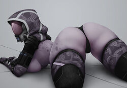 quarian from mass effect by impracticalart
