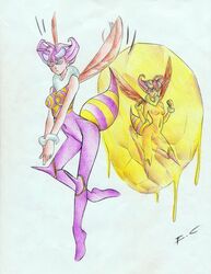 artist_request capcom clothing darkstalkers q-bee small_breasts tagme