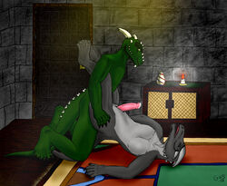 argonian from the elder scrolls by geowolf