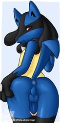 lucario male_only pokemon pokemon_(species) rapps tagme