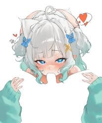 mint fantome from indie virtual youtuber by mila (milaart12)