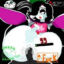 2boys ass ass ass_fat bubble_butt cum cum_inside dakko_(dakkodanth) dakkodanth fat_ass femboy femboy_penetrated fucking mettaton_ex mettaton_neo robot robot_femboy undertale undertale_(series)