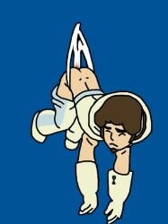 1boy 2018 animated ass brown_hair bulliedboyo chin_tuft cletus_(deponia) deponia gay gif male male_only solo tagme underwear video_games wedgie white_underwear yaoi