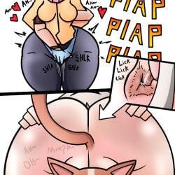 1boy 2girls anal anal_sex anus artist_kaijin ass ass_bigger_than_head biscuit_(kaaatie) blue_panties cat_girl cat_humanoid cat_tail catgirl catgirls cum_in_pussy cum_on_legs dangerous_forest face_burried_in_ass female fingering fingering_pussy fpe fundamental_paper_education fundamental_paper_education_oc grabbing grabbing_pussy hand_on_butt kaijin_(artist_kaijin) licking licking_anus licking_ass male moan moaning moaning_in_pleasure moans oliver_(fundamental_paper_education) plap plap_(sound) rule_63 tongue tongue_in_anus touching_pussy