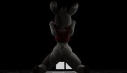 3d anthro ass female five_nights_at_freddy's five_nights_at_freddy's:_help_wanted five_nights_at_freddy's:_security_breach hi_res lagomorph leporid mammal rabbit solo vanny_(fnaf) video_games yeahhotel