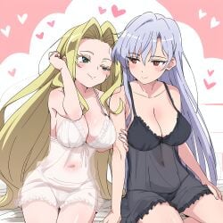 100_kanojo 2girls eiai_nano female kimi_no_koto_ga_dai_dai_dai_dai_daisuki_na_100-nin_no_kanojo tagme the_100_girlfriends_who_really_really_really_really_really_love_you utsukushisugi_mimimi yuri
