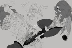 1boy big_penis cum cumming cumshot cuts devilsp3rm gun gun_fucking gun_play humping humping_gun jerking jerking_off jerkingoff long_hair male masturbating masturbation penis penis_out postal_(series) postal_dude scars scars_all_over scars_on_arm scars_on_body scars_on_legs scars_on_thighs veiny_penis