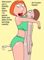 crossover family_guy huge_breasts lois_griffin milf morty_smith rick_and_morty sbb