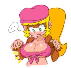 dixie kong from donkey kong (series) by minus8
