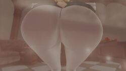 3d against_fourth_wall against_glass animated ass ass_focus ass_on_glass ass_press blonde_hair female from_behind genshin_impact huge_ass jean_gunnhildr kishi leaning leaning_forward long_hair pants ponytail solo tagme thick_thighs tight_pants video video