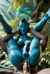 1boy 1futa abs ai_generated anal anal_sex avatar avatar:_the_way_of_water full-package_futa full_nelson futanari intersex istoleurmom1 male male_on_futa na'vi recombinant tail z-dog zdinarsk