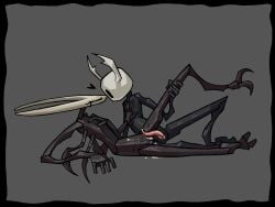 1boy1girl after_sex after_vaginal bug cum cum_in_pussy cum_inside female hollow_knight hornet_(hollow_knight) insects kissing male penis penis_out roninbullet sex team_cherry the_knight_(hollow_knight)