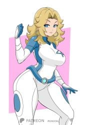 big_breasts big_butt big_thighs big_titties breasts curvaceous curvaceous_female curvaceous_figure curvy curvy_figure curvy_hips fantastic_four female female_focus female_only invisible_woman invisible_woman_(marvel_rivals) marvel marvel_comics marvel_rivals momocka_art sue_storm yellow_hair yellow_hair_female