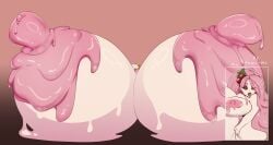 big big_belly big_breasts big_nipples breast_expansion candy chounyuu chubby chubby_belly chubby_female expansion expansion_fetish fat fat_female fat_fetish female female_focus female_only food food_fetish food_tf food_transformation hyper hyper_breasts hyper_nipples ice ice_cream long_hair makeup melting nipples nipples_expansion original original_character piercing pink_hair pink_nipples solo solo_female solo_focus transformation white_body white_skin whore_eyes yumi_mi