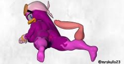 1girls anus anus_peek big_breasts female furry furry_female mrskulls23 pussy pussy_peek sonic_the_hedgehog_(series) wave_the_swallow